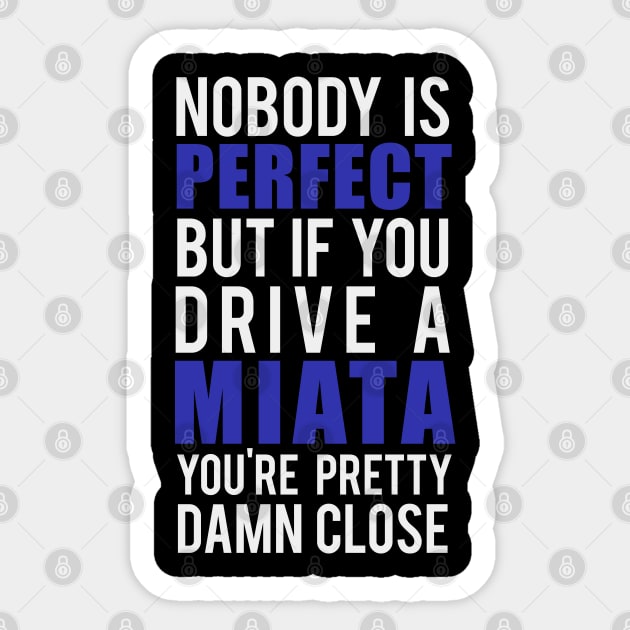 Miata Owners Sticker by VrumVrum